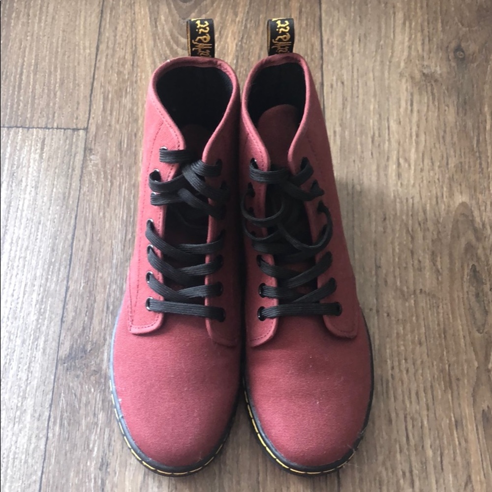 Maroon Dr Martens brand new - never worn